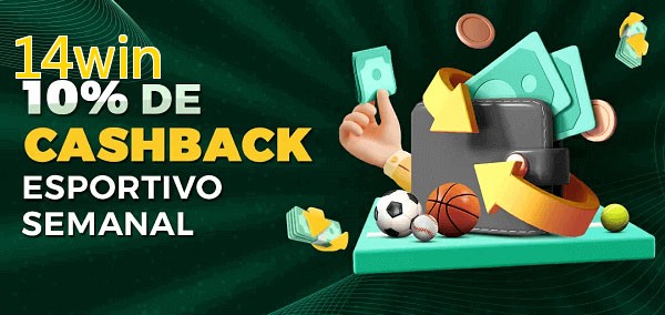 10% de bônus de cashback na 14win